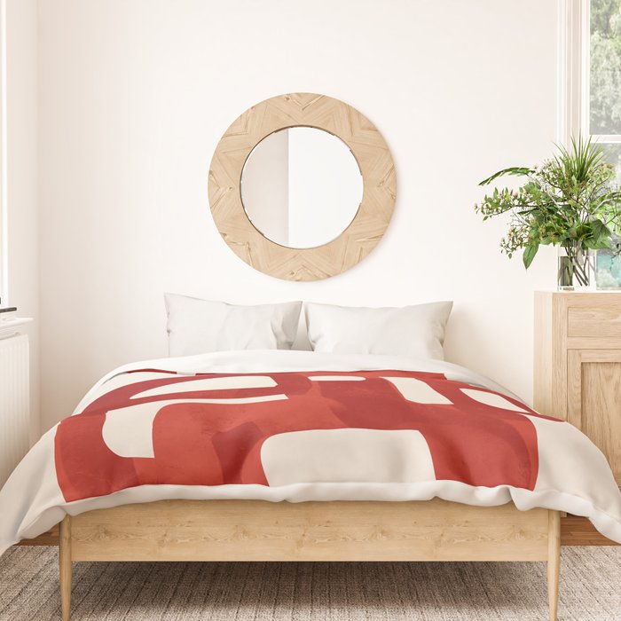 Modern Abstract Shapes 47 Duvet Cover Gallery Image 3