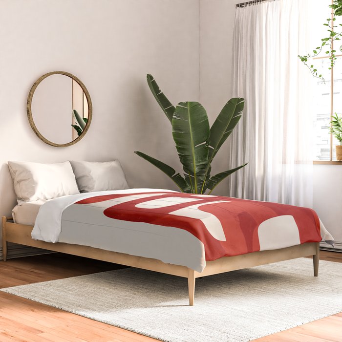 Modern Abstract Shapes 47 Comforter Gallery Image 2