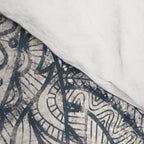 Indian Elephant Mandala Comforter Gallery Image 4