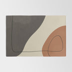 Modern Abstract Shapes #3 Rug Gallery Image 2