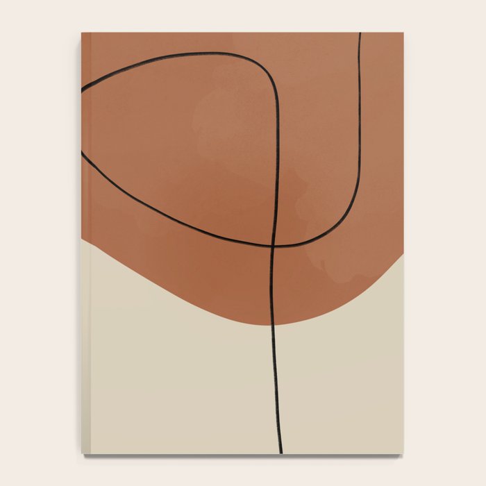 Modern Abstract Shapes #3 Notebook Gallery Image 4