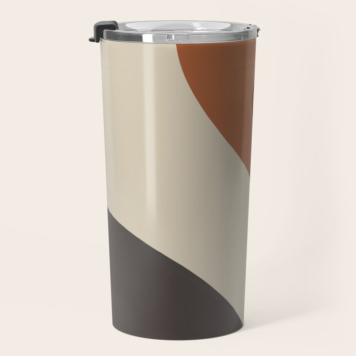 Modern Abstract Shapes #3 Travel Mug Gallery Image 3
