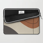 Modern Abstract Shapes #3 Laptop Sleeve Gallery Image 2