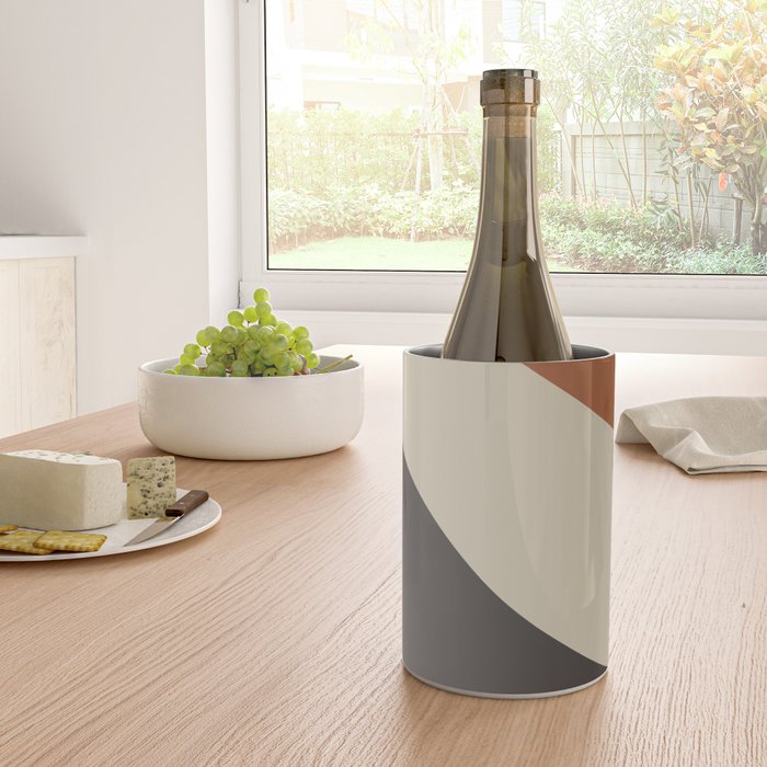 Modern Abstract Shapes #3 Wine Chiller Gallery Image 4
