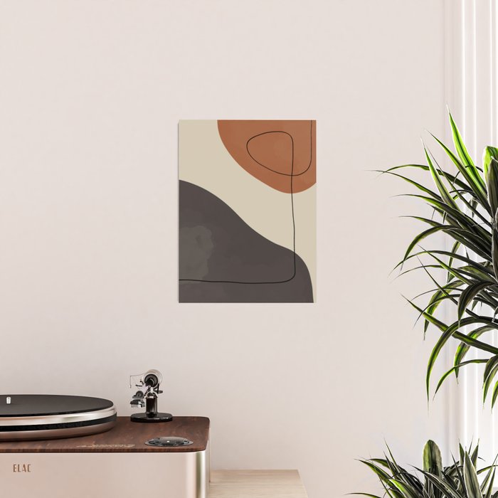 Modern Abstract Shapes #3 Poster Gallery Image 2