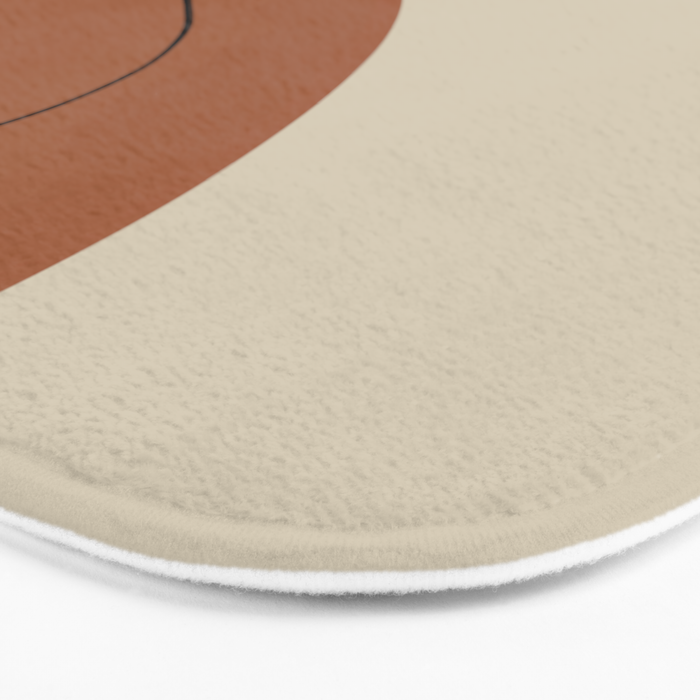 Modern Abstract Shapes #3 Bath Mat Gallery Image 3