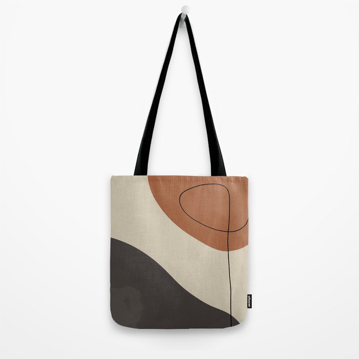 Modern Abstract Shapes #3 Tote Bag Gallery Image 2