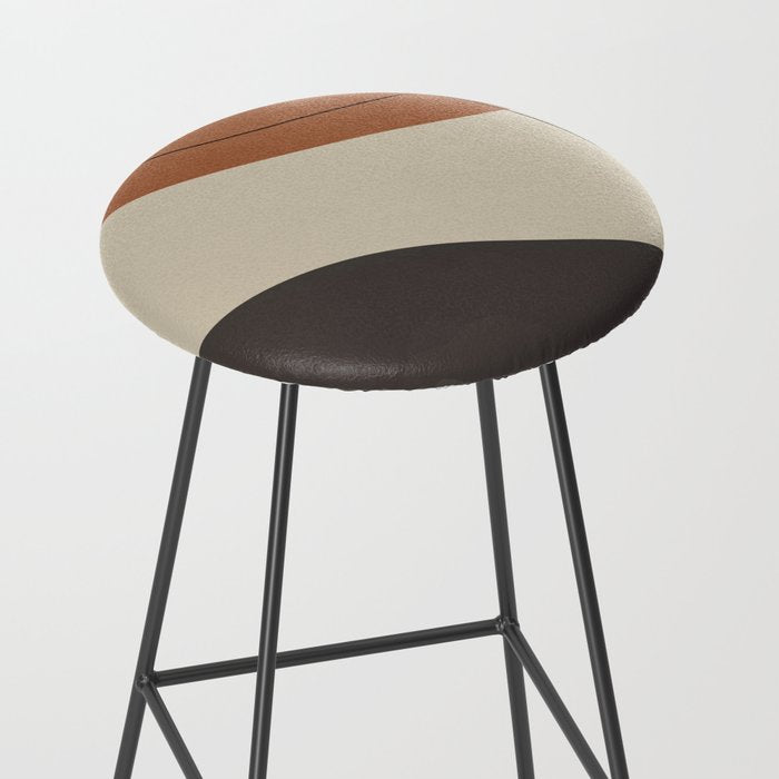 Modern Abstract Shapes #3 Stool Gallery Image 2