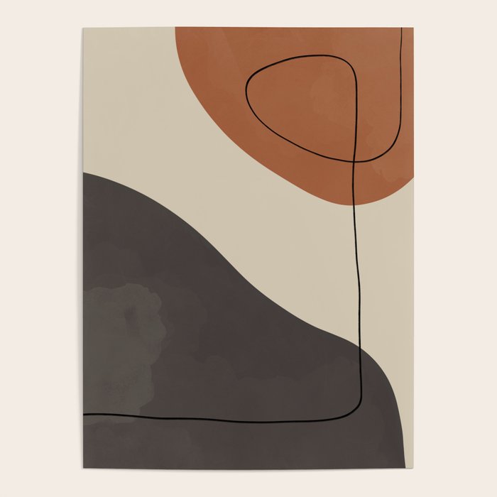 Modern Abstract Shapes #3 Poster Gallery Image 4