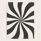 Black White Spiral Poster Gallery Image 4