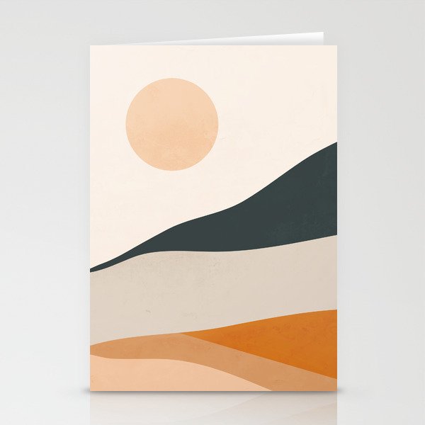 Abstract Art Landscape 14 Stationery Card Gallery Image 2
