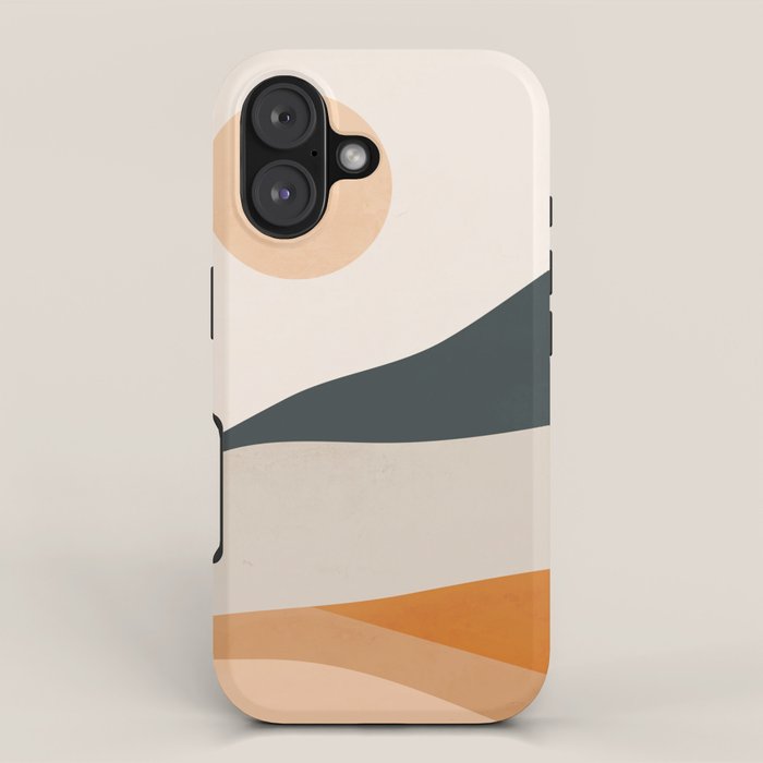 Abstract Art Landscape 14 iPhone Case Gallery Image 1