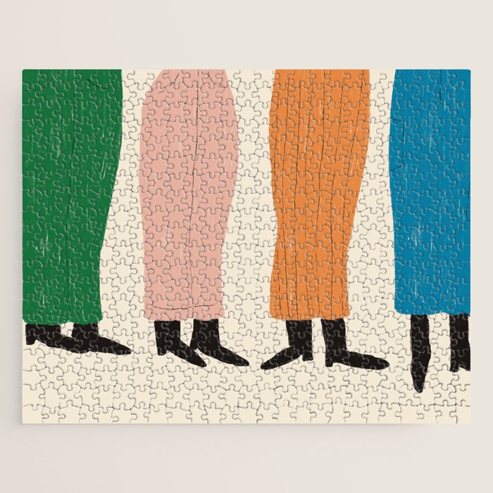 In Line Jigsaw Puzzle Gallery Image 1