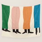 In Line Wall Tapestry Gallery Image 4