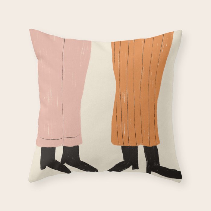 In Line Throw Pillow Gallery Image 6