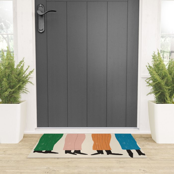 In Line Welcome Mat Gallery Image 3