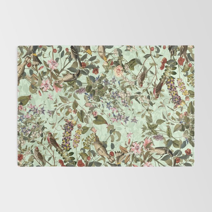 Floral and Birds X Rug Gallery Image 2