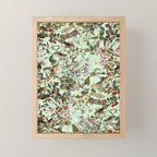 Floral and Birds X Mini Art Print Gallery Image 1