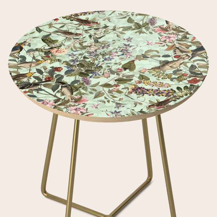 Floral and Birds X Side Table Gallery Image 2