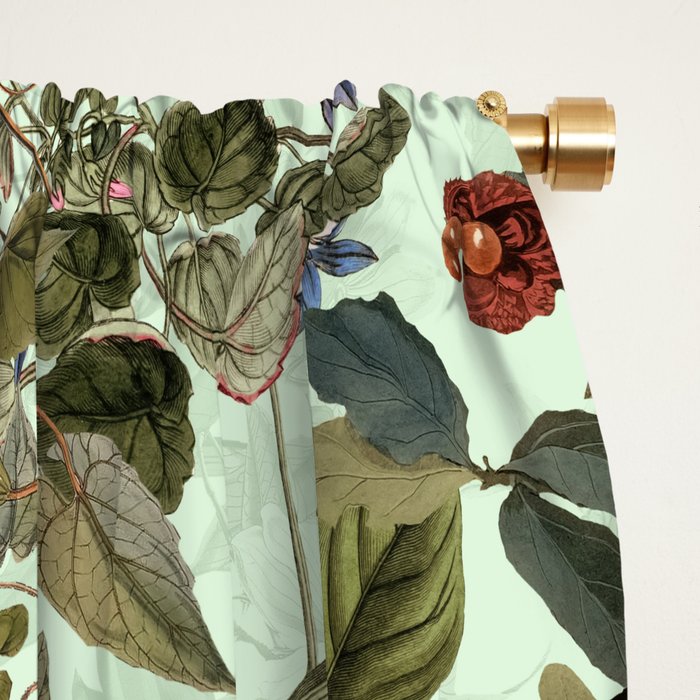 Floral and Birds X Window Curtain Gallery Image 2