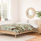 Floral and Birds X Duvet Cover Gallery Image 2