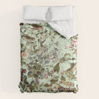 Floral and Birds X Duvet Cover Gallery Image 6