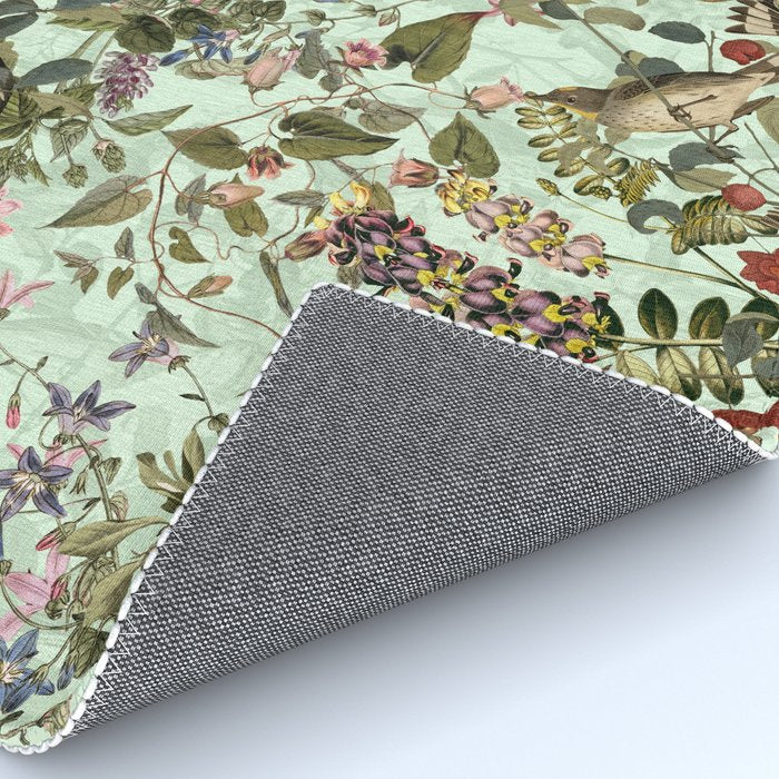 Floral and Birds X Rug Gallery Image 4