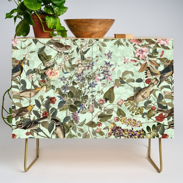 Floral and Birds X Credenza Gallery Image 1