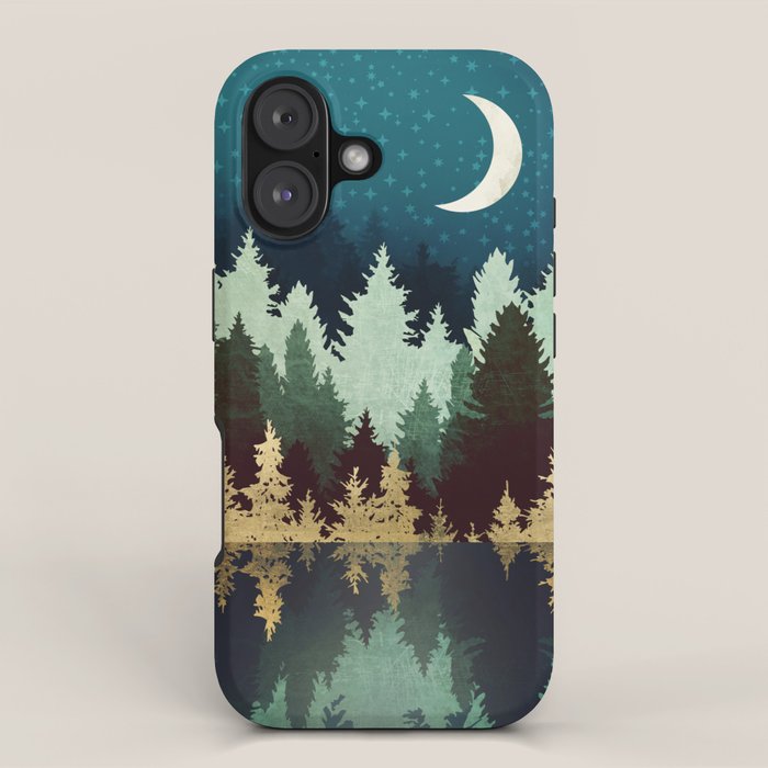 Star Forest Reflection iPhone Case Gallery Image 1