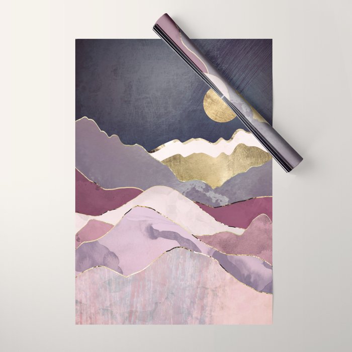 Raspberry Dream Wrapping Paper Gallery Image 1