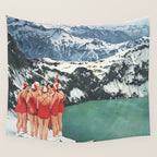 Polar Plunge Wall Tapestry Gallery Image 4