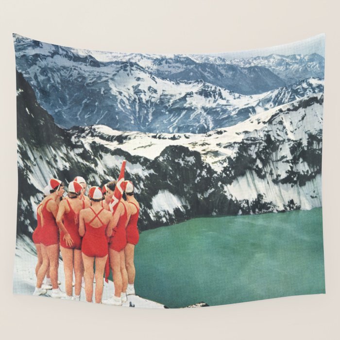 Polar Plunge Wall Tapestry Gallery Image 4