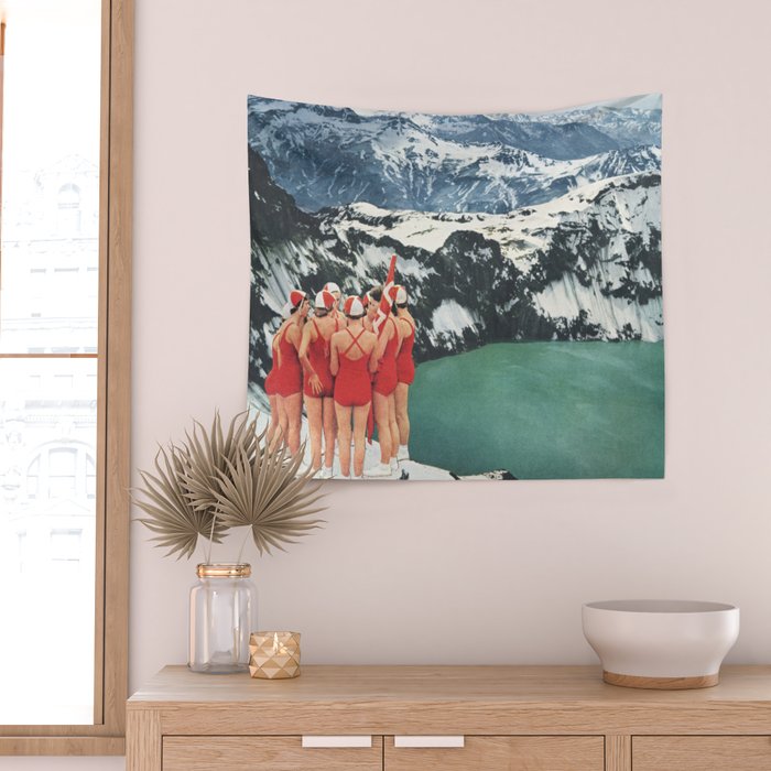 Polar Plunge Wall Tapestry Gallery Image 2