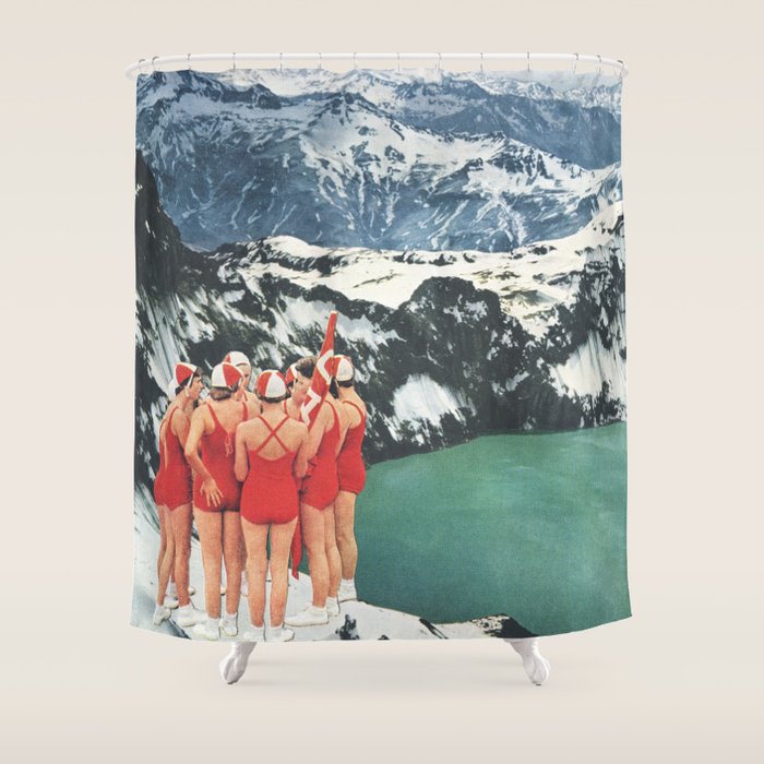 Polar Plunge Shower Curtain Gallery Image 1