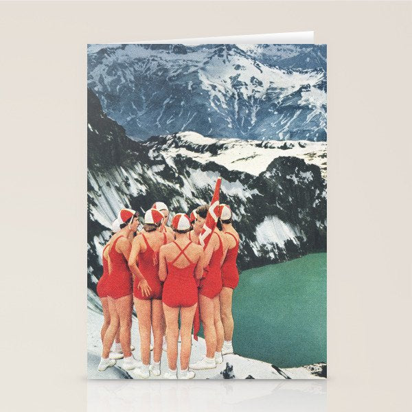 Polar Plunge Stationery Card Gallery Image 2