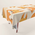 Red Squirrel Animal Portrait Tablecloth Gallery Image 1