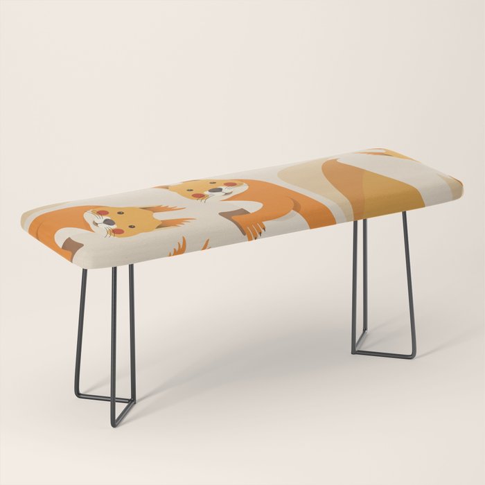 Red Squirrel Animal Portrait Bench Gallery Image 1