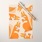 Red Squirrel Animal Portrait Wrapping Paper Gallery Image 1