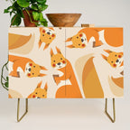 Red Squirrel Animal Portrait Credenza Gallery Image 1