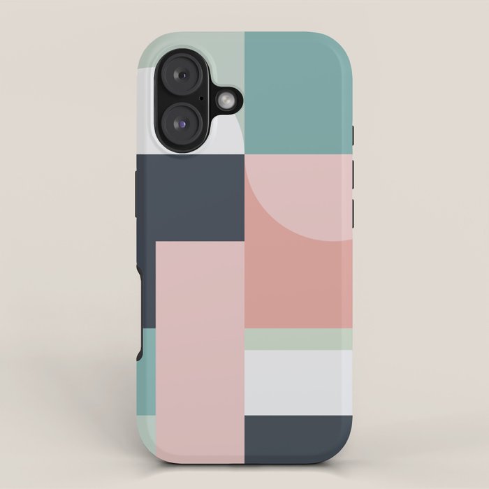 Abstract Geometric 06 iPhone Case Gallery Image 1
