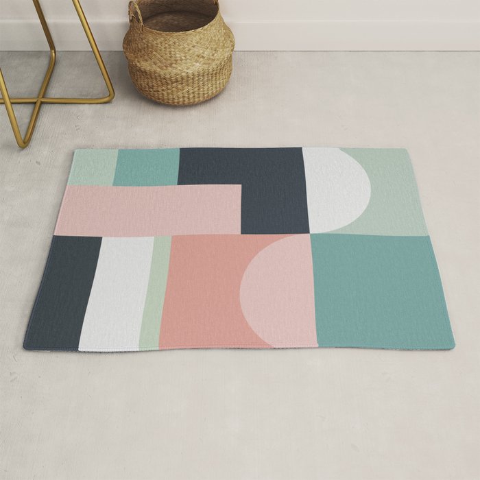 Abstract Geometric 06 Rug Gallery Image 1