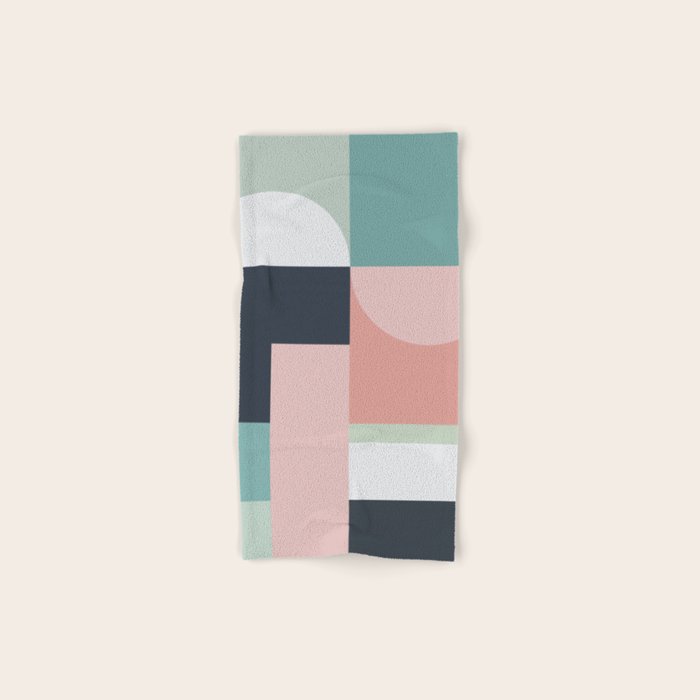Abstract Geometric 06 Bath Towel Gallery Image 1