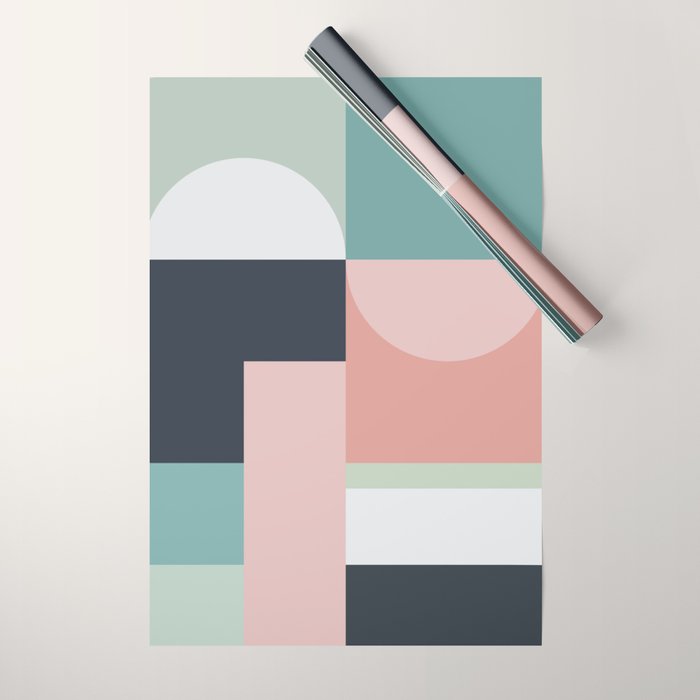 Abstract Geometric 06 Wrapping Paper Gallery Image 1