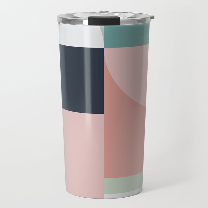 Abstract Geometric 06 Travel Mug Gallery Image 1