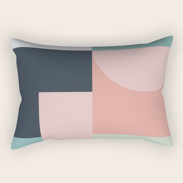 Abstract Geometric 06 Rectangular Pillow Gallery Image 1