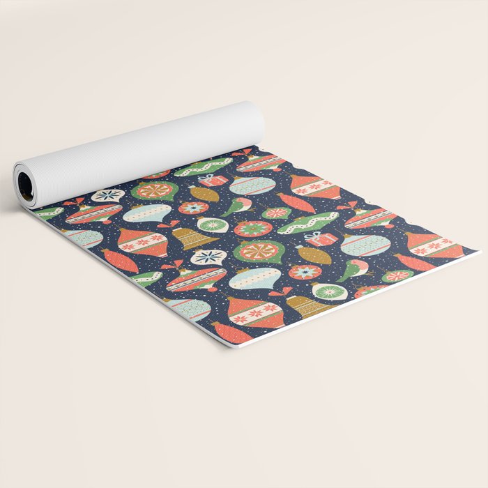 Merry Christmas Decor Yoga Mat Gallery Image 2