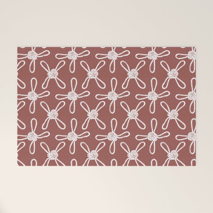 Coastal Knot Style Welcome Mat Gallery Image 1