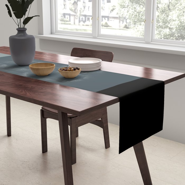 Contemporary Color Block IX Table Runner Gallery Image 2