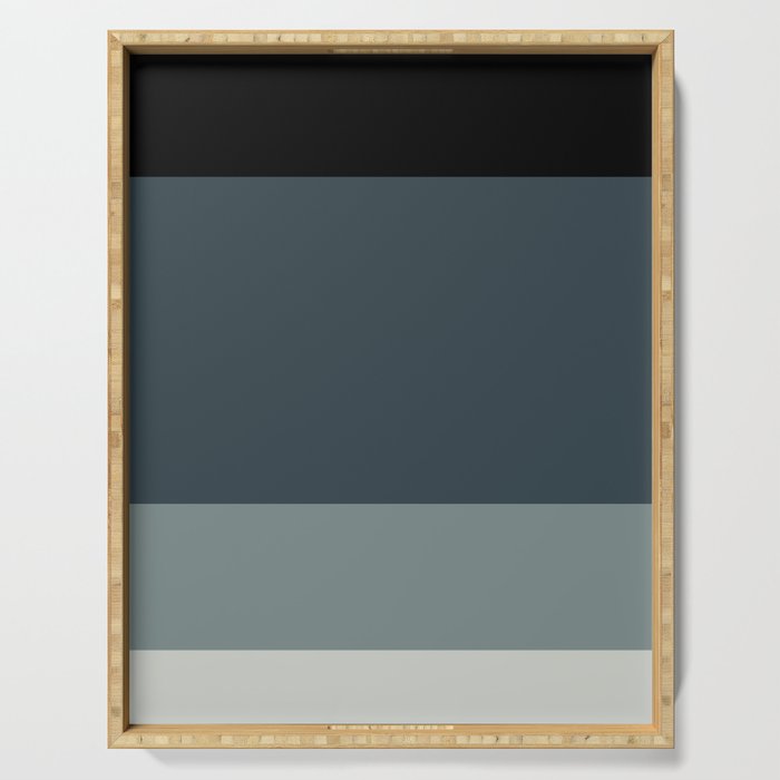 Contemporary Color Block IX Serving Tray Gallery Image 1