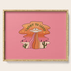 I Want To Leave Serving Tray Gallery Image 1